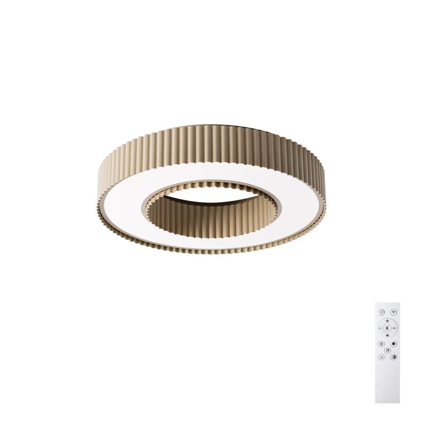 Brilagi - LUMIX LED stropna svetilka z nastavljivo svetlostjo LED/48W/230V 3000-6000K, bež, premer 50 cm + daljinski upravljalnik