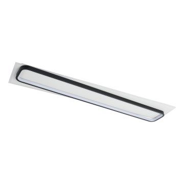 Brilagi - LED zatemnjiva stropna svetilka OUTLINE LED/90W/230V 3000-6000K 18x100 cm bela/črna + daljinski upravljalnik