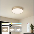 Brilagi - LED Zatemnjiva stropna svetilka POOL LED/36W/230V 3000-6000K, premer 30 cm, zlata + daljinski upravljalnik