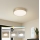 Brilagi - LED Zatemnjiva stropna svetilka POOL LED/36W/230V 3000-6000K, premer 30 cm, zlata + daljinski upravljalnik
