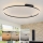 Brilagi - LED zatemnjiva stropna svetilka PORTOFINO LED/85W/230V 3000-6000K premer 120 cm črna + daljinski upravljalnik