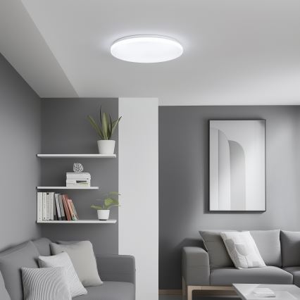 Brilagi - Zatemnjiva LED stropna svetilka SMART LED/24W/230V premer 38 cm 2700-6500K Wi-Fi Tuya + daljinski upravljalnik