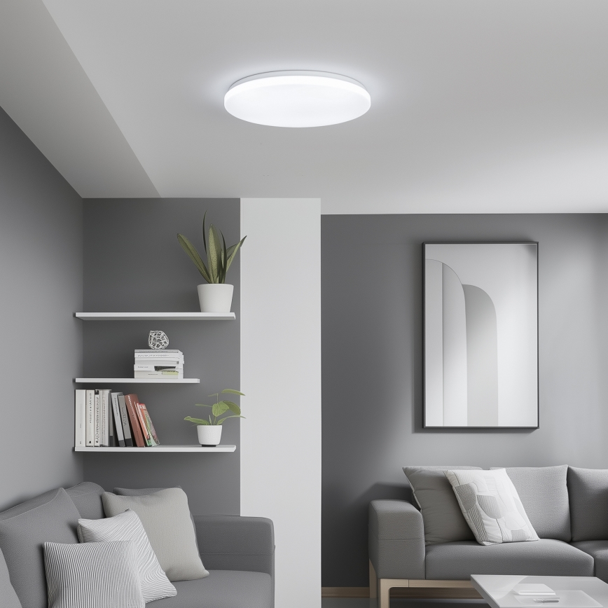 Brilagi - Zatemnjiva LED stropna svetilka SMART LED/24W/230V premer 38 cm 2700-6500K Wi-Fi Tuya + daljinski upravljalnik