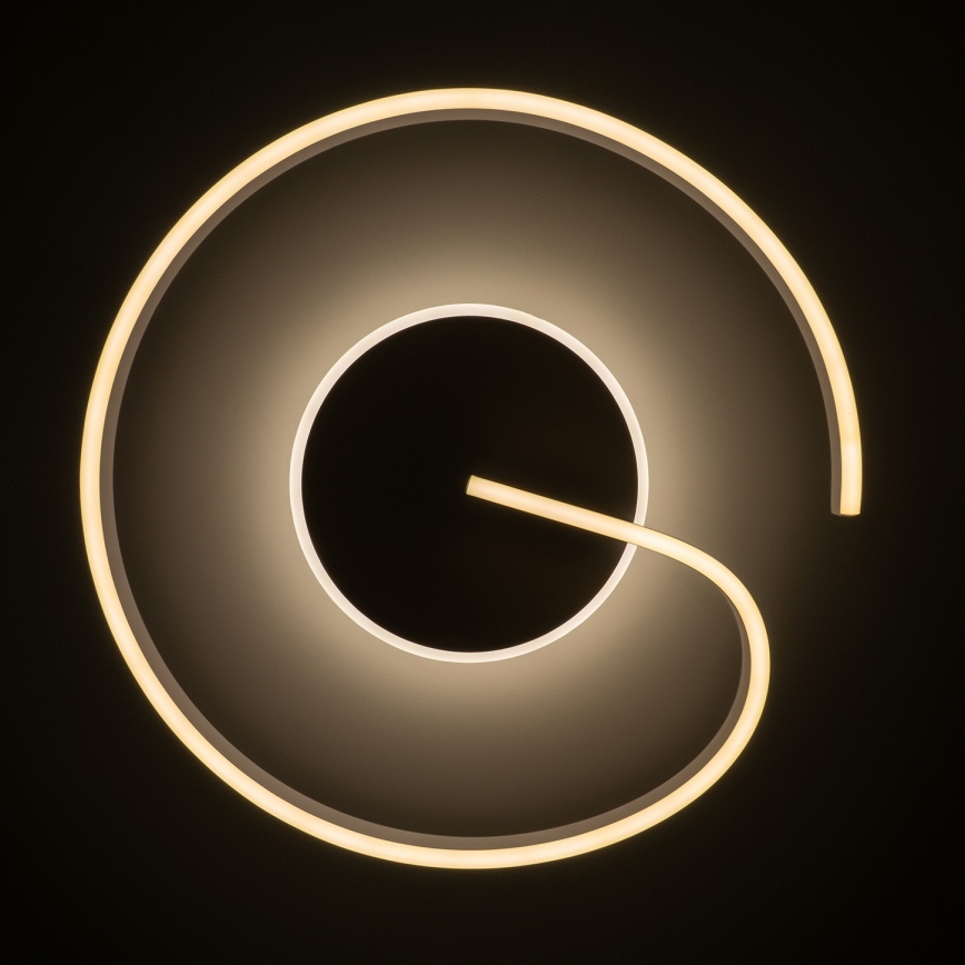 Brilagi - LED zatemnjiva stropna svetilka SPIRAL LED/56W/230V, premer 50 cm, 3000/4000/6000K + z daljinskim upravljalnikom