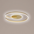 Brilagi - LED zatemnjiva stropna svetilka SPIRAL LED/56W/230V premera 50 cm 3000/4000/6000K + daljinski upravljalnik