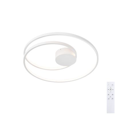 Brilagi - zatemnljiva LED stropna svetilka TWISTER LED/48W/230V 3000-6000K premer 50 cm bela + daljinski upravljalnik
