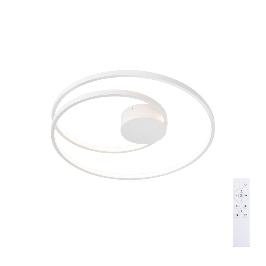 Brilagi - zatemnljiva LED stropna svetilka TWISTER LED/48W/230V 3000-6000K premer 50 cm bela + daljinski upravljalnik