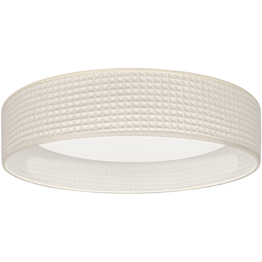 Brilagi - LED zatemnjiva stropna svetilka VELVET SMARTIX STARS LED/36W/230V 3000-6000K premer 55 cm kremna Wi-Fi Tuya Beacon + daljinski upravljalnik