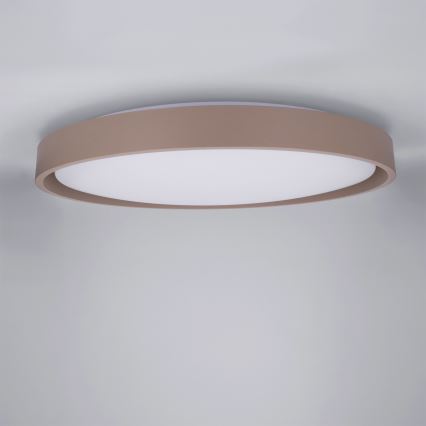 Brilagi - Zatemnjevalna LED stropna svetilka MATTEO LED/60W/230V 3000-6500K, premer 51,5 cm, taupe + daljinski upravljalnik