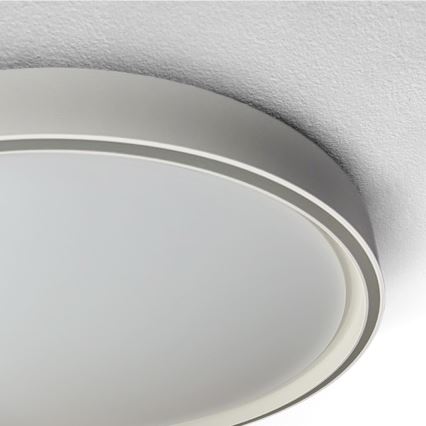 Brilagi - LED zatemnljivo stropno svetilo NANCI LED/60W/230V 3000-6500K premer 49 cm srebrno + daljinski upravljalnik