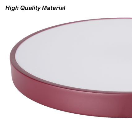 Brilagi - Zatemnjiva LED svetilka POOL SMART LED/128W/230V premer 100 cm Wi-Fi Tuya + daljinski upravljalnik, bordo