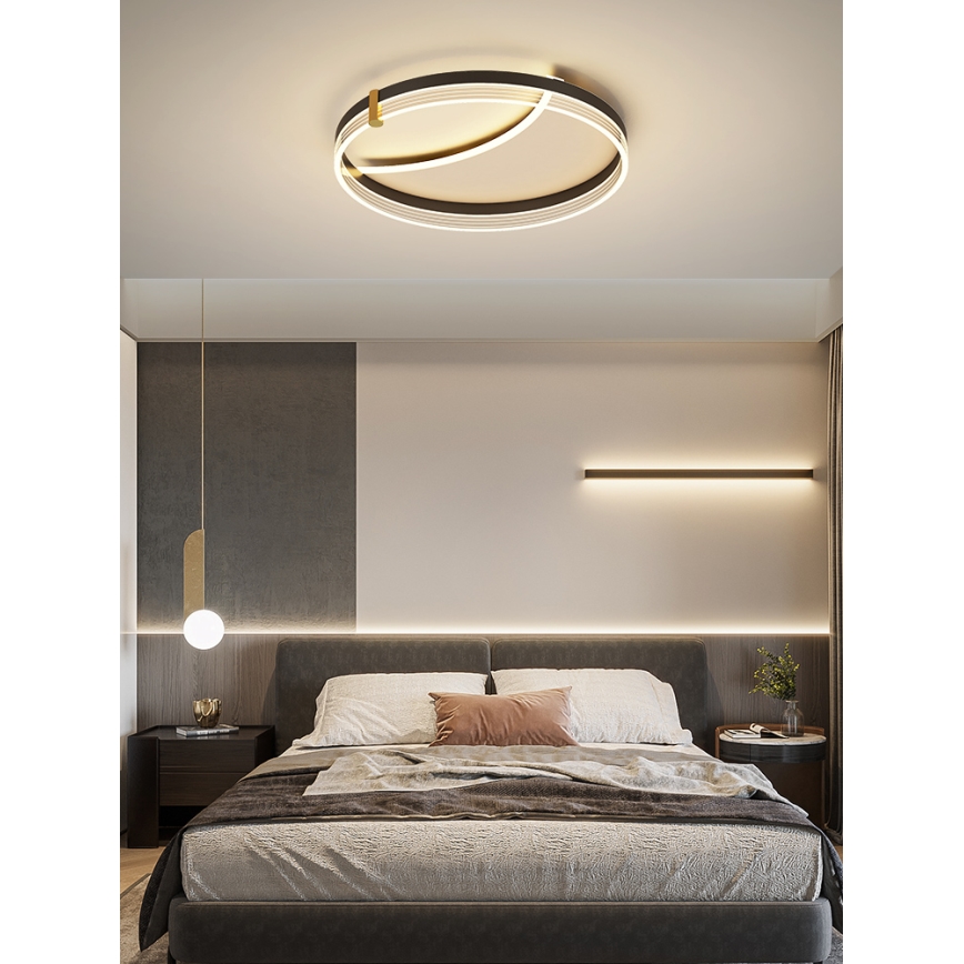 Brilagi - Zatemnljivo LED stropno svetilo SIRELI LED/47W/230V 3000-6000K, premer 40 cm + daljinski upravljalnik