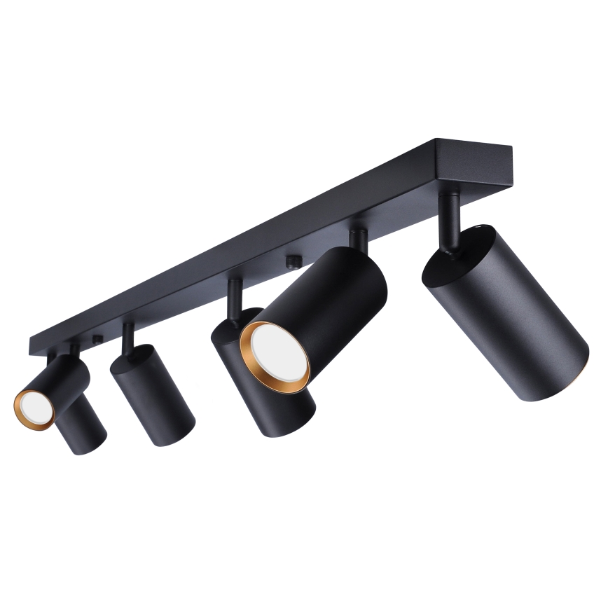 Brilagi - LED zatemnljivo točkovno svetilo SELE 6xGU10/6,5W/230V 2700-6500K črna/zlata