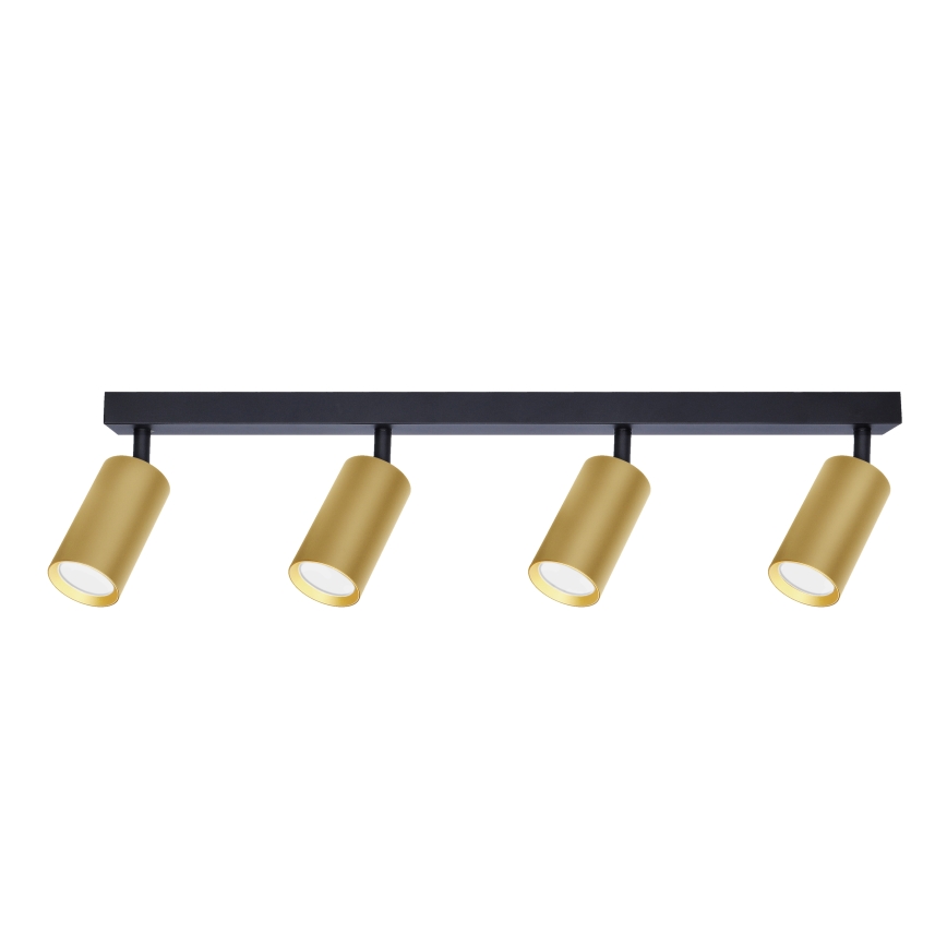 Brilagi - LED zatemnjevalna točkovna svetilka SELE GOLDEN 4xGU10/6,5W/230V 2700-6500K črna/zlata