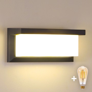 Brilagi - LED zatemnjiva zunanja stenska svetilka BRICKY 1xE27/6W/230V 2700-6500K IP54 antracitna