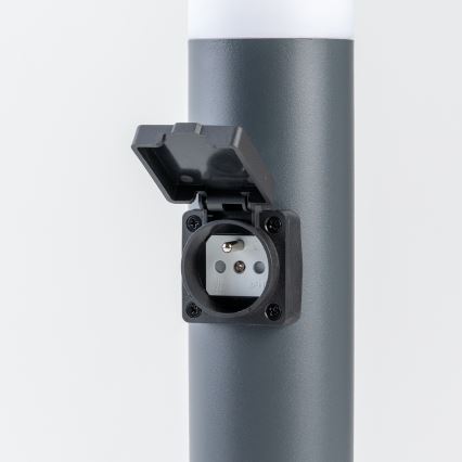 BRILAGI - LED zatemnjiva zunanja svetilka z vtičnico ELIA 1xE27/6W/230V 2700-6500K IP44 Wi-Fi 50 cm antracit