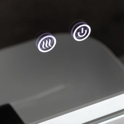 Brilagi - LED kopalniško ogrevano ogledalo BELLA LED/16W/230V 60x60 cm IP44 CRI 90 zatemnljivo + CCT