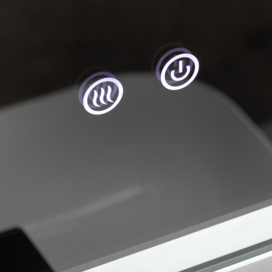 Brilagi - LED kopalniško ogrevano ogledalo BELLA LED/16W/230V 60x60 cm IP44 CRI 90 zatemnljivo + CCT