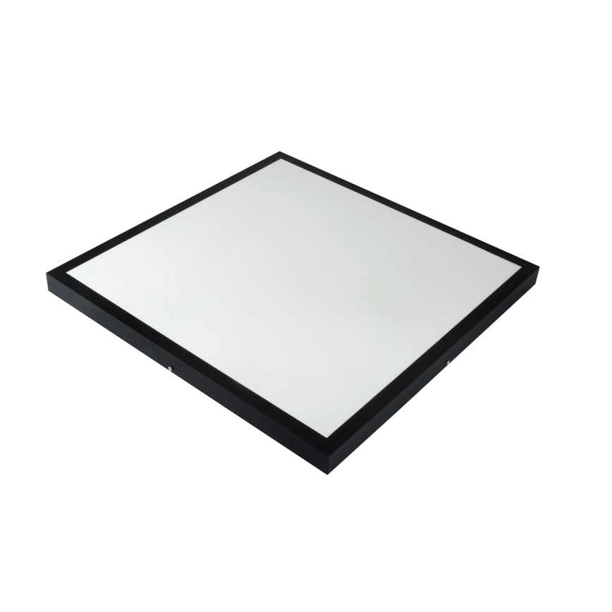 Brilagi - Zatemnjevalno LED stropno svetilo za kopalnico FRAME SMART LED/50W/230V 60x60 cm 3000-6000K IP44 črna + daljinski upravljalnik