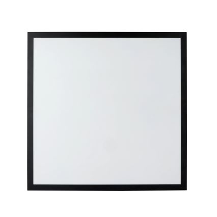 Brilagi - Zatemnjevalno LED stropno svetilo za kopalnico FRAME SMART LED/50W/230V 60x60 cm 3000-6000K IP44 črna + daljinski upravljalnik