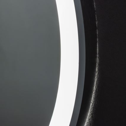 Brilagi - LED zatemnljivo kopalniško ogrevano ogledalo z osvetlitvijo ALU PRO LED/18W/230V, premer 60 cm, 3000/4000/6500K, IP44, mat krom, CRI 90