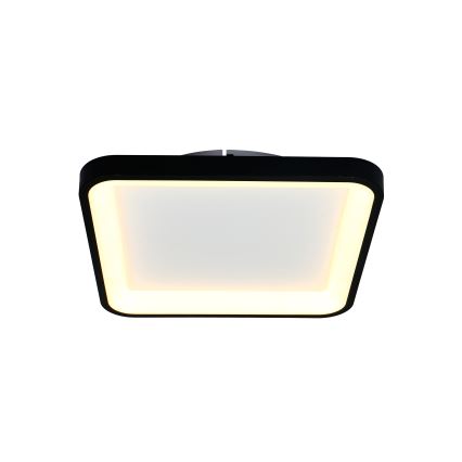 Brilagi - LED zatemnjevalno stropno svetilo FALCON SLIM LED/50W/230V 3000-6500K 50x50 cm črna + daljinski upravljalnik