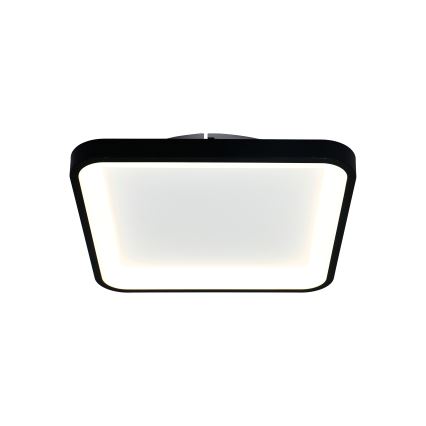 Brilagi - LED zatemnjevalno stropno svetilo FALCON SLIM LED/50W/230V 3000-6500K 50x50 cm črna + daljinski upravljalnik