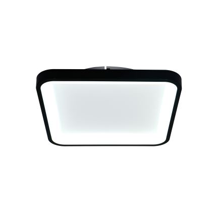 Brilagi - LED zatemnjevalno stropno svetilo FALCON SLIM LED/50W/230V 3000-6500K 50x50 cm črna + daljinski upravljalnik