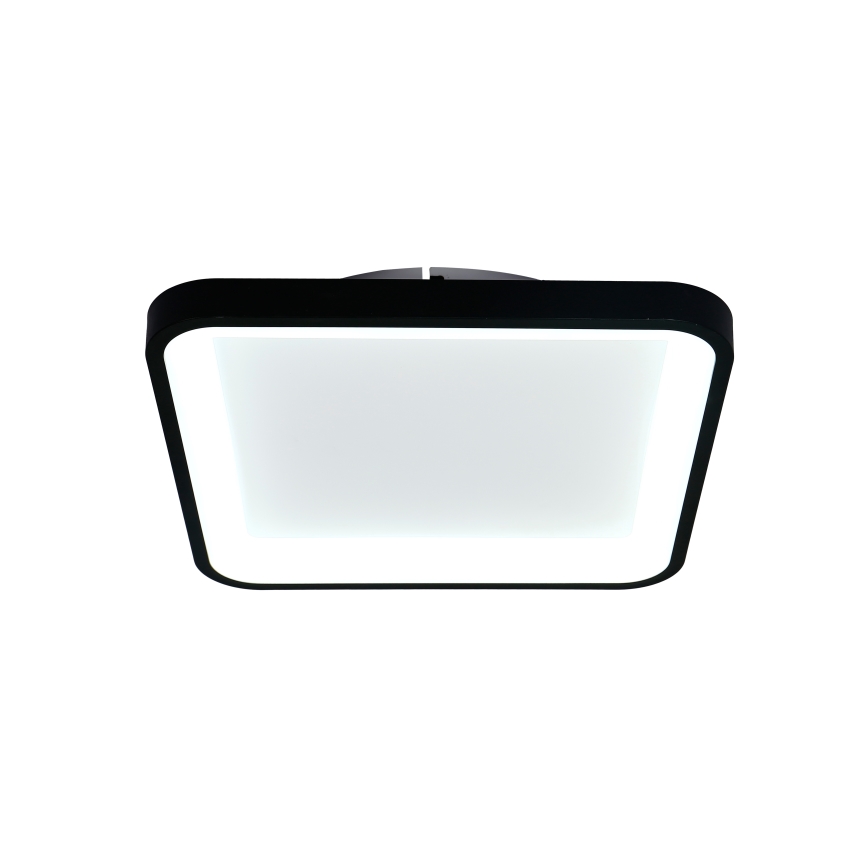Brilagi - LED zatemnjevalno stropno svetilo FALCON SLIM LED/50W/230V 3000-6500K 50x50 cm črna + daljinski upravljalnik