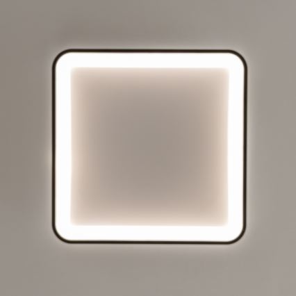 Brilagi - LED zatemnjevalno stropno svetilo FALCON SLIM LED/50W/230V 3000-6500K 50x50 cm črna + daljinski upravljalnik