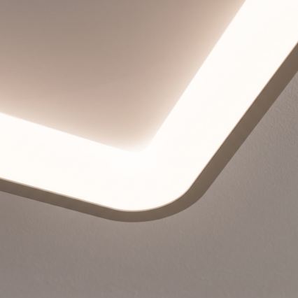 BRILAGI - LED stropna svetilka FALCON SLIM z možnostjo zatemnitve LED/50W/230V 3000-6500K 50x50 cm bela/bež + daljinski upravljalnik