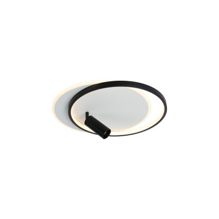 Brilagi - LED zatemnjiva stropna svetilka UNITY LED/48W/230V + 1xGU10/3W 3000-6000K 39x45 cm bela/črna + daljinski upravljalnik