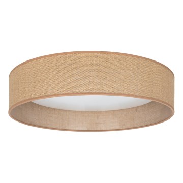 Brilagi - LED zatemnjivo stropno svetilo VELVET SMARTIX LED/36W/230V 3000-6000K premer 55 cm bež Wi-Fi Tuya Beacon + daljinski upravljalnik
