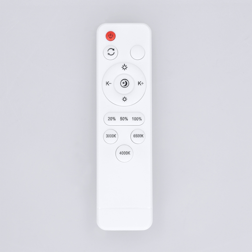 Brilagi - Zatemnjevalna LED stropna svetilka MATTEO LED/48W/230V 3000-6500K premer 41 cm turkizna + z daljinskim upravljalnikom