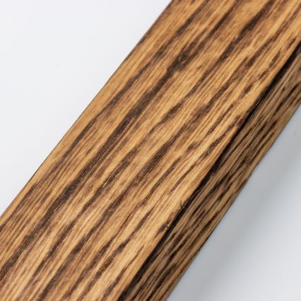 Brilagi - Zatemnljivo LED stropno svetilo SLIMFRAME WOOD LED/58W/230V 124x33,7 cm 3000-6000K rjavo + daljinski upravljalnik