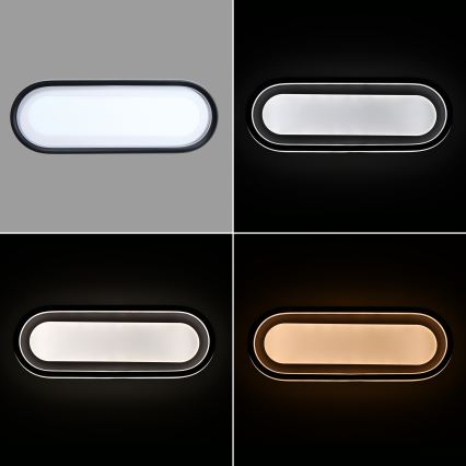 Brilagi - LED zatemnljivo stropno svetilo TRIVARO LED/85W/230V 3000-6000K 20x60 cm + daljinski upravljalnik
