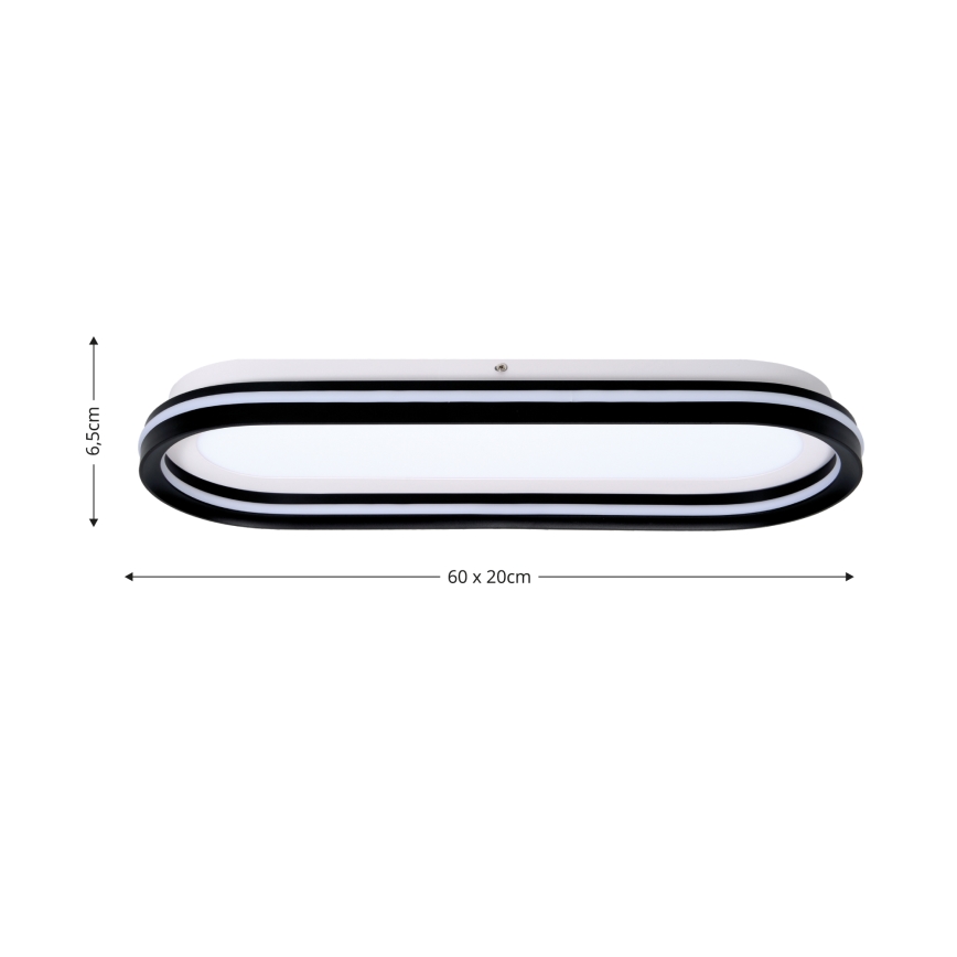 Brilagi - LED zatemnljivo stropno svetilo TRIVARO LED/85W/230V 3000-6000K 20x60 cm + daljinski upravljalnik