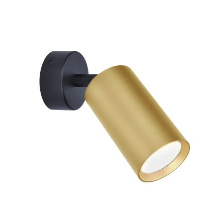 Brilagi - LED RGBW zatemnjevalna točkovna svetilka SELE GOLDEN 1xGU10/4,8W/230V 3000K črna/zlata + daljinski upravljalnik
