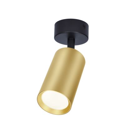 Brilagi - LED RGBW zatemnjevalna točkovna svetilka SELE GOLDEN 1xGU10/4,8W/230V 3000K črna/zlata + daljinski upravljalnik