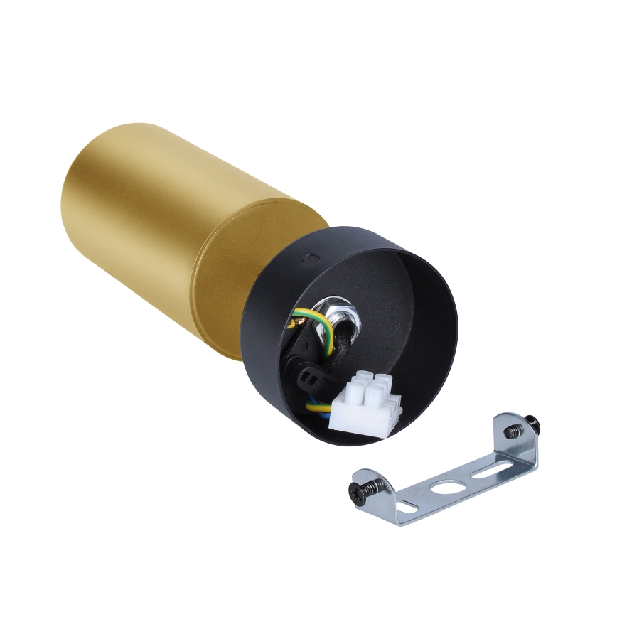 Brilagi - LED RGBW zatemnjevalna točkovna svetilka SELE GOLDEN 1xGU10/4,8W/230V 3000K črna/zlata + daljinski upravljalnik