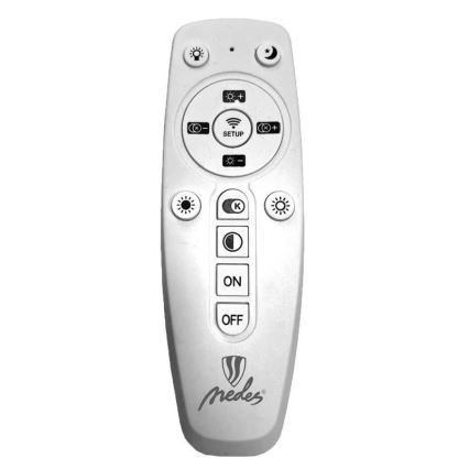 Brilagi - Zatemljiv LED lestenec na kablu CIRCLE LED/55W/230V 3000-6500K premer 80 cm rjava + daljinski upravljalnik