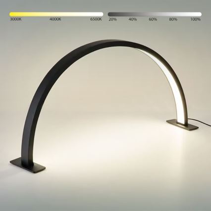 Brilagi - LED zatemnjevalna lokasta namizna svetilka RADIO LED/30W/24/230V 3000/4000/6500K črna