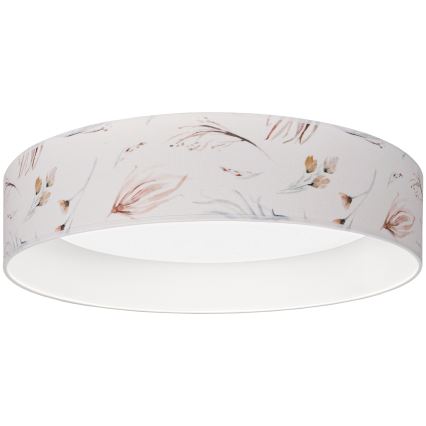 Brilagi - LED zatemnljivo stropno svetilo VELVET SMARTIX STARS LED/24W/230V 3000-6000K premer 45 cm bela/cvetlični vzorec Wi-Fi Tuya Beacon + daljinski upravljalnik