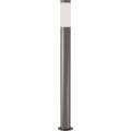 Brilagi - LED zatemnljiva zunanja svetilka ELIA 1xE27/6W/230V 2700-6500K IP44 Wi-Fi 100 cm matiran krom