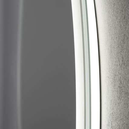 Brilagi - LED kopalniško ogrevano ogledalo AVA PRO LED/18,5W/230V, premer 60 cm, IP44, CRI 90, zatemnljivo + CCT