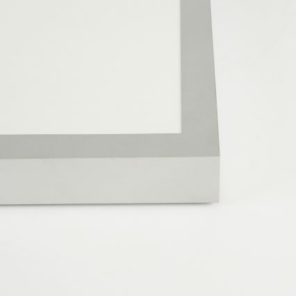 Brilagi - Zatemnljivo LED stropno svetilo za kopalnico FRAME SMART LED/50W/230V 120x30 cm 3000-6000K IP44 srebrno + z daljinskim upravljalnikom