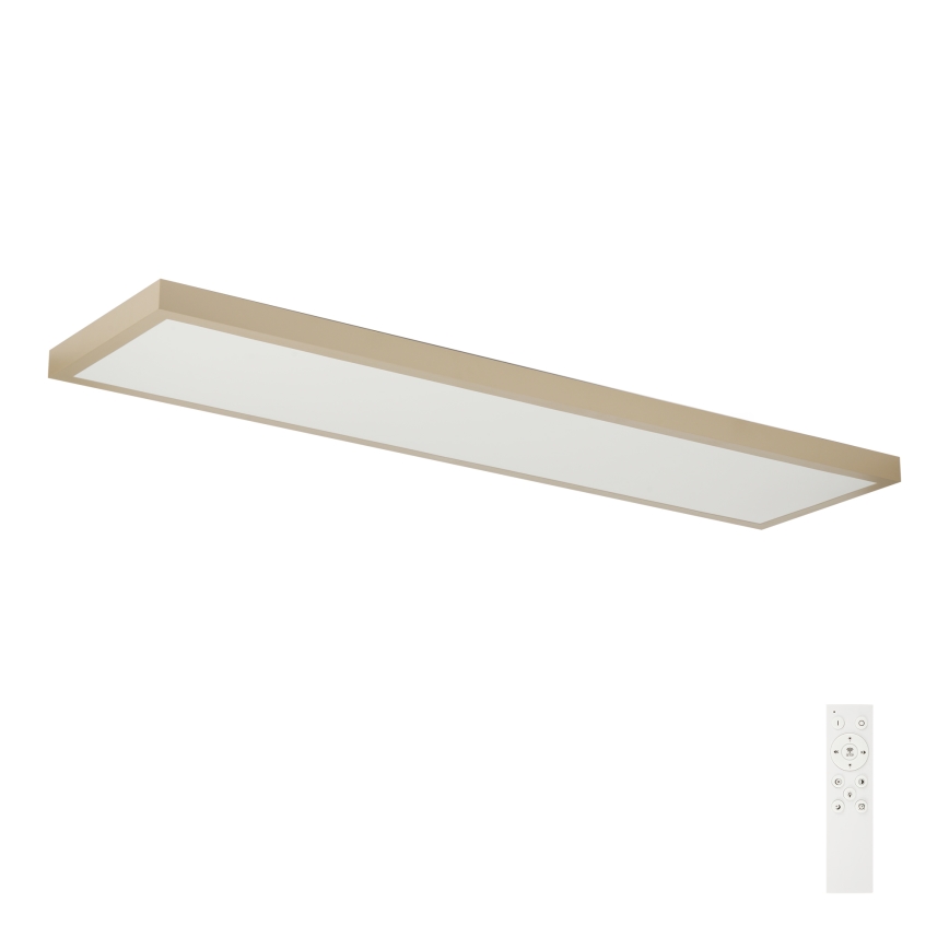 Brilagi - Zatemnljivo LED kopalniško stropno svetilo FRAME SMART LED/50W/230V 120x30 cm 3000-6000K IP44 bežna + daljinski upravljalnik