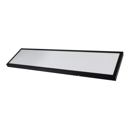 Brilagi - LED zatemnjiva kopalniška stropna svetilka FRAME SMART LED/50W/230V 120x30 cm 3000-6000K IP44 črna + daljinski upravljalnik