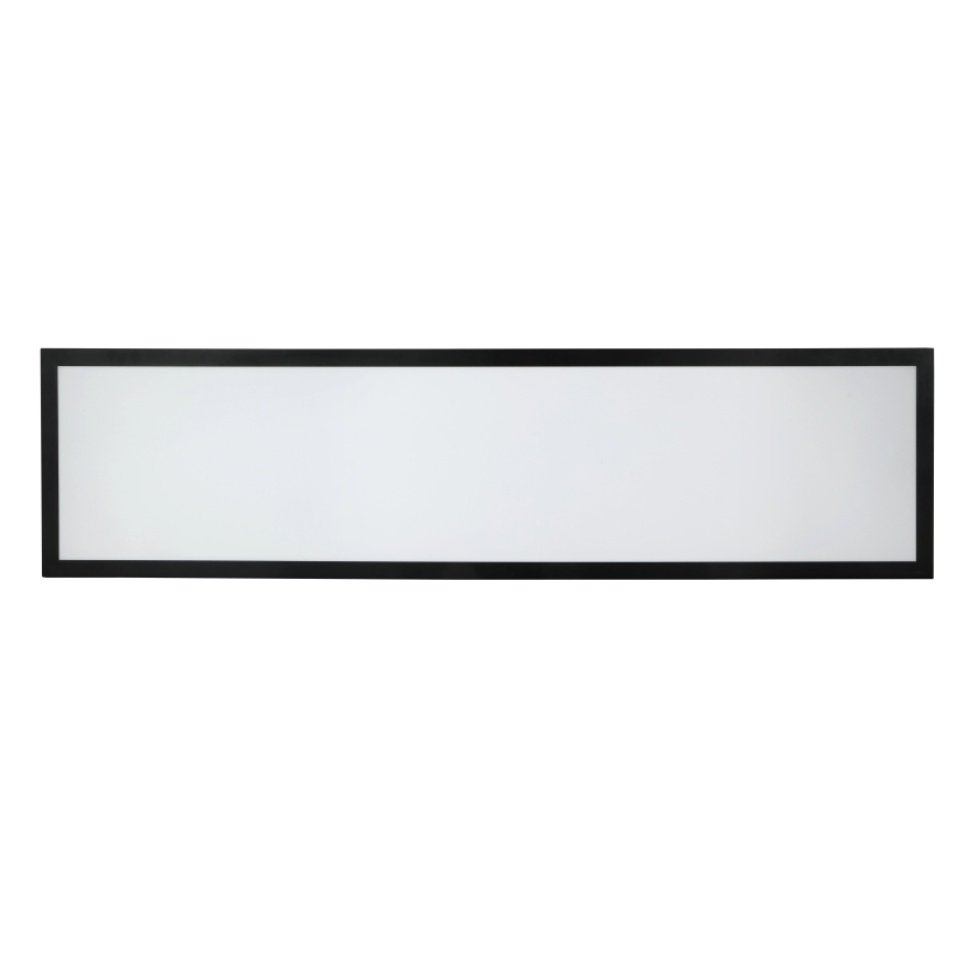 Brilagi - LED zatemnljivo kopalniško stropno svetilo FRAME SMART LED/50W/230V 30x120 cm 3000-6000K IP44 črna + daljinski upravljalnik