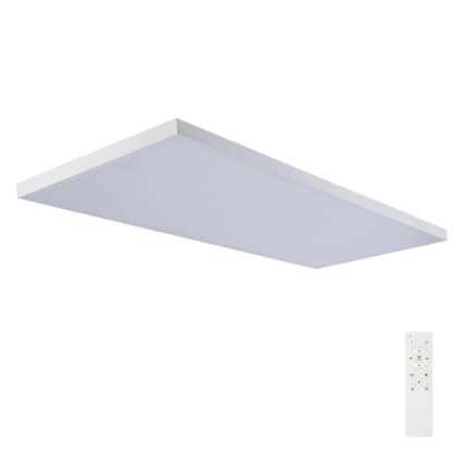 Brilagi - LED zatemnljiva stropna svetilka za kopalnico FRAME SMART LED/96W/230V 120x60 cm 3000-6000K IP44 bela + daljinski upravljalnik